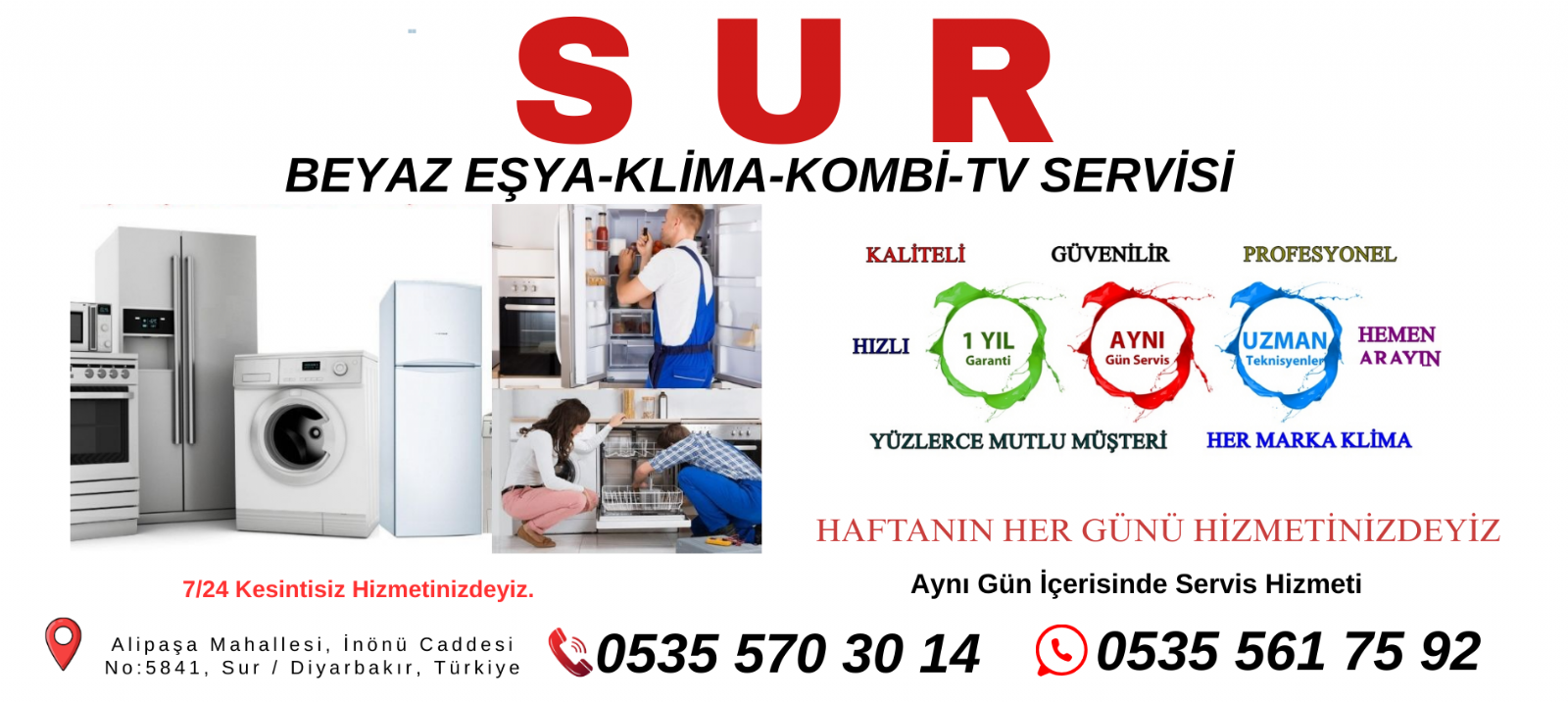 Sur Beyaz Eşya Servisi